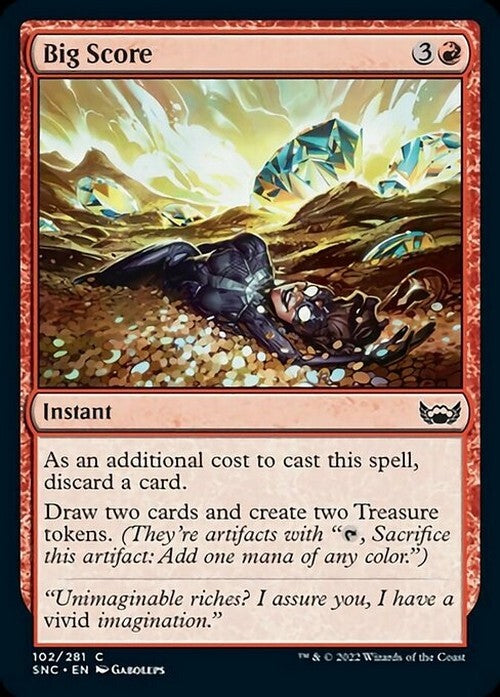 Big Score ~ Streets of New Capenna [ NM ] [ Magic MTG ]