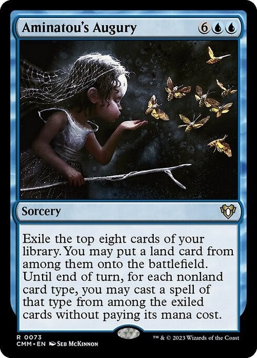 Aminatou's Augury ~ Commander Masters [ NM ] [ Magic MTG ]