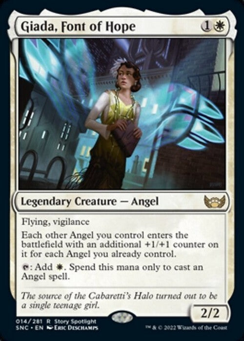 Giada, Font of Hope ~ Streets of New Capenna [ NM ] [ Magic MTG ]
