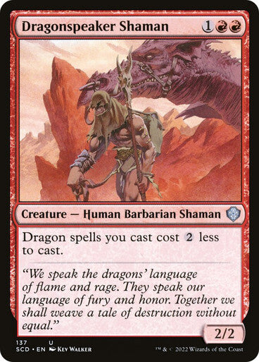 Dragonspeaker Shaman ~ Starter Commander [ NM ] [ Magic MTG ]