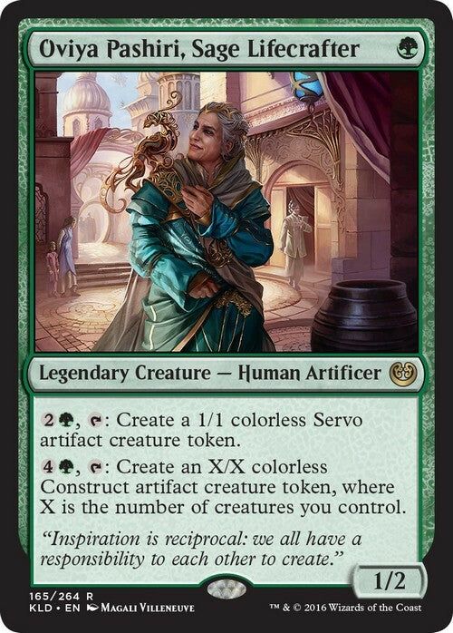 Oviya Pashiri, Sage Lifecrafter ~ Kaladesh [ EX ] [ Magic MTG ]