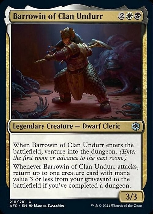 Barrowin of Clan Undurr ~ Adventures in the Forgotten Realms [ NM ] [ MTG ]
