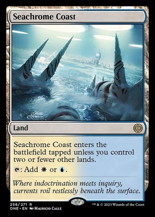 Seachrome Coast ~ Phyrexia: All Will Be One [ NM ] [ Magic MTG ]