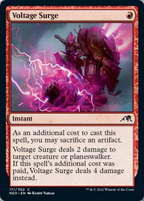 Voltage Surge ~ Kamigawa: Neon Dynasty [ NM ] [ Magic MTG ]