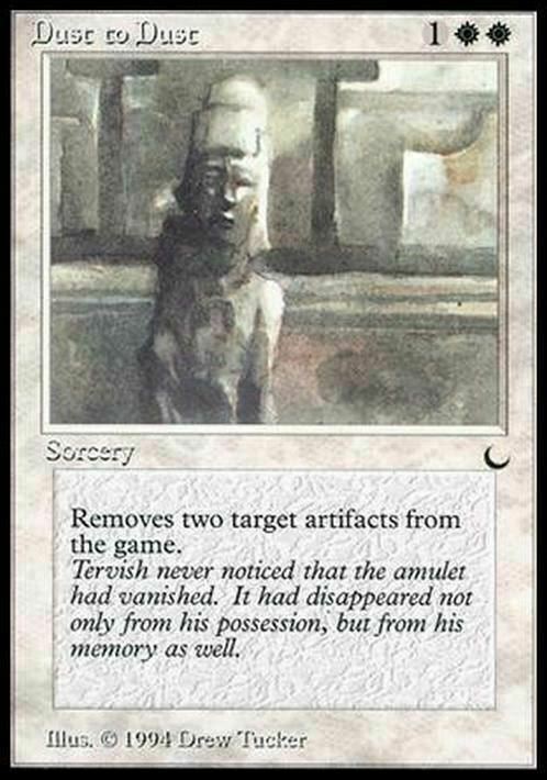 Dust to Dust ~ The Dark [ PLAYED ] [ Magic MTG ]