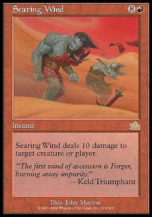 Searing Wind ~ Prophecy [ EX ] [ Magic MTG ]