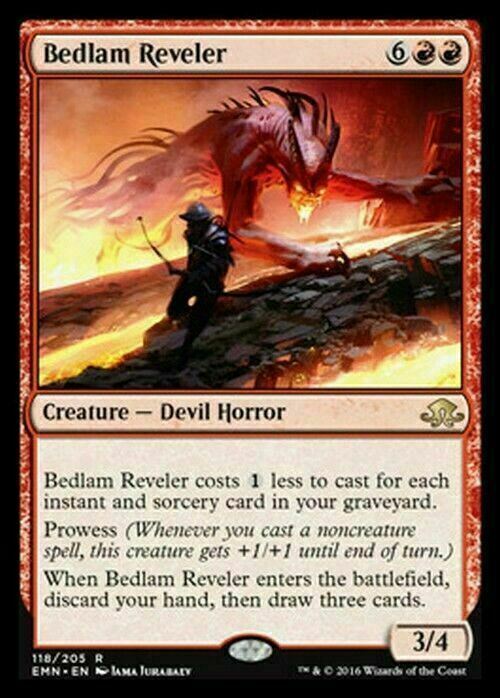Bedlam Reveler ~ Eldritch Moon [ EX ] [ Magic MTG ]