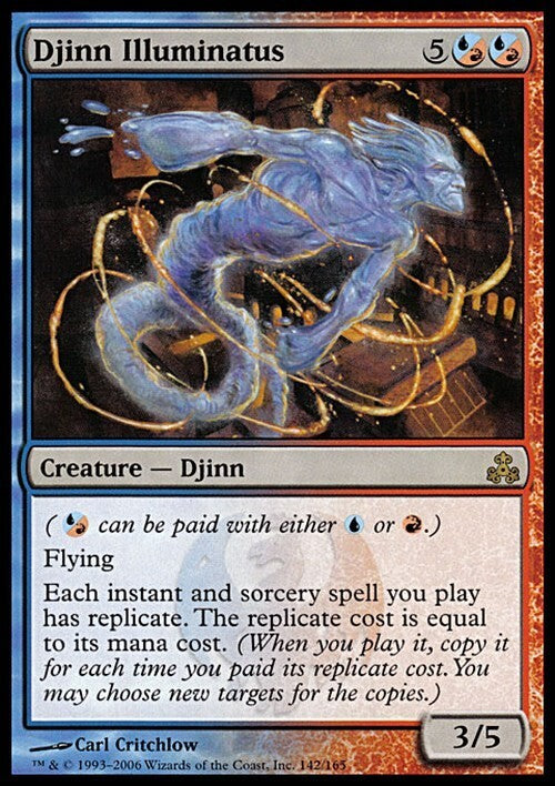 Djinn Illuminatus ~ Guildpact [ EX ] [ Magic MTG ]