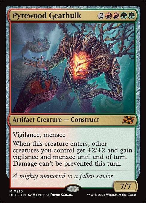 Pyrewood Gearhulk ~ Aetherdrift [ NM ] [ Magic MTG ]