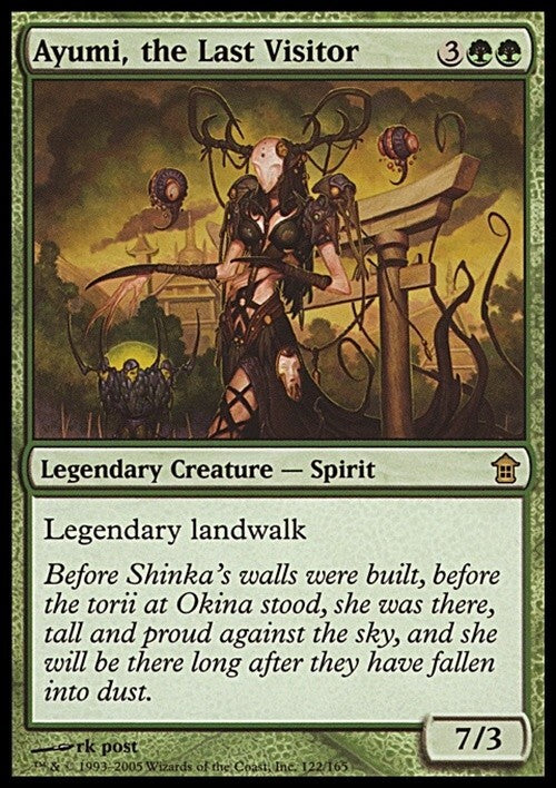 Ayumi, the Last Visitor ~ Saviors of Kamigawa [ EX ] [ Magic MTG ]