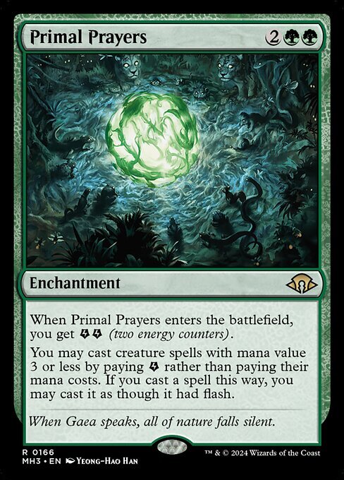 Primal Prayers ~ Modern Horizons 3 [ NM ] [ Magic MTG ]