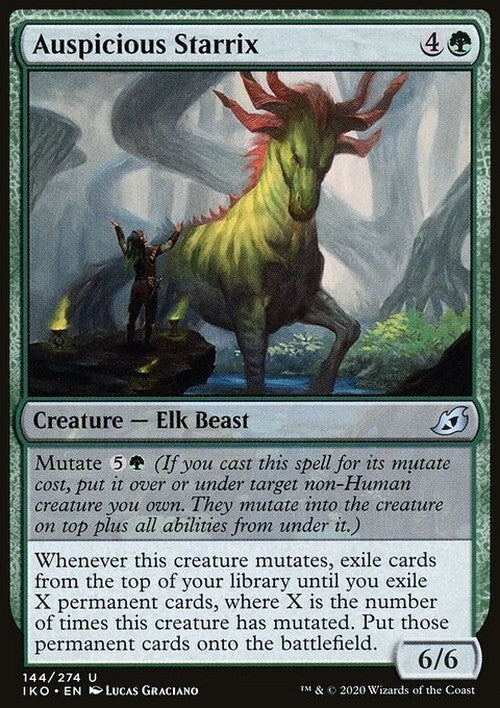 Auspicious Starrix ~ Ikoria [ NM ] [ Magic MTG ]