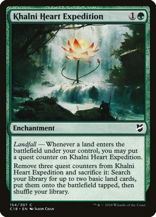 Khalni Heart Expedition ~ Commander 2018 [ EX ] [ Magic MTG ]