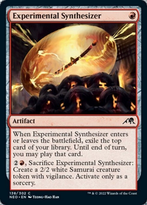 Experimental Synthesizer ~ Kamigawa: Neon Dynasty [ NM ] [ Magic MTG ]