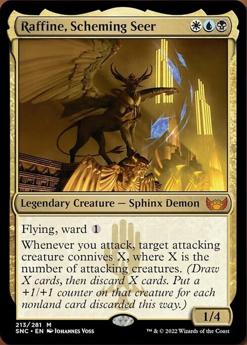 Raffine, Scheming Seer ~ Streets of New Capenna [ NM ] [ Magic MTG ]