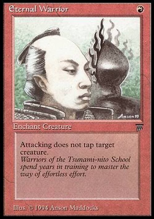 Eternal Warrior ~ Legends [ EX ] [ Magic MTG ]