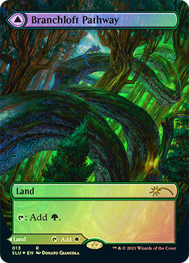 FOIL Branchloft Pathway / Boulderloft ~ Secret Lair [ NM ] [ Magic MTG ]