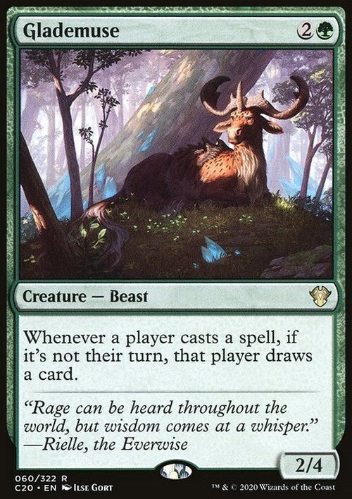 Glademuse ~ Commander: Ikoria [ NM ] [ Magic MTG ]