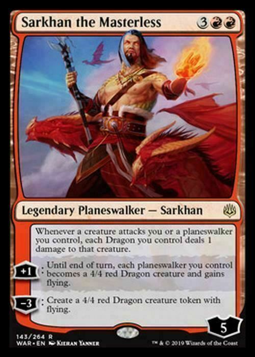 Sarkhan the Masterless ~ War of the Spark [ EX ] [ Magic MTG ]