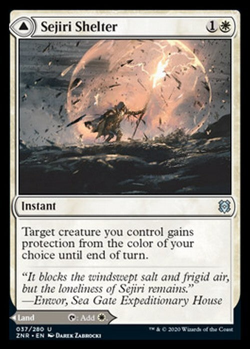 Sejiri Shelter / Sejiri Glacier ~ Zendikar Rising [ EX ] [ Magic MTG ]