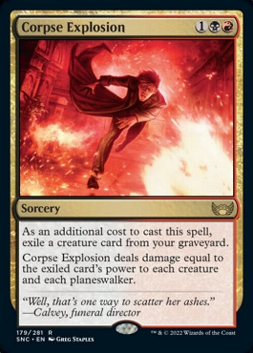 Corpse Explosion ~ Streets of New Capenna [ NM ] [ Magic MTG ]