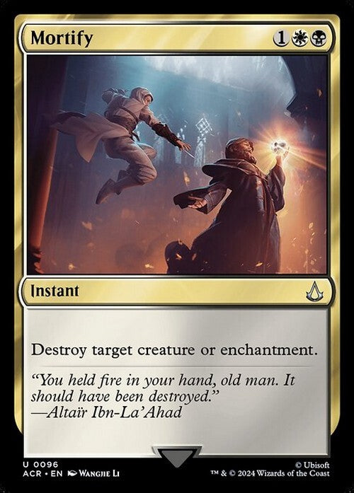 Mortify ~ Universes Beyond: Assassin's Creed [ NM ] [ Magic MTG ]