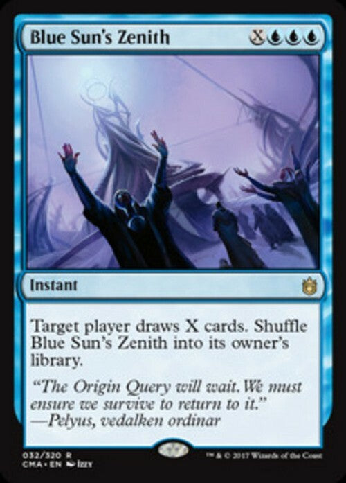 Blue Sun's Zenith ~ Commander Anthology 1 [ EX ] [ Magic MTG ]