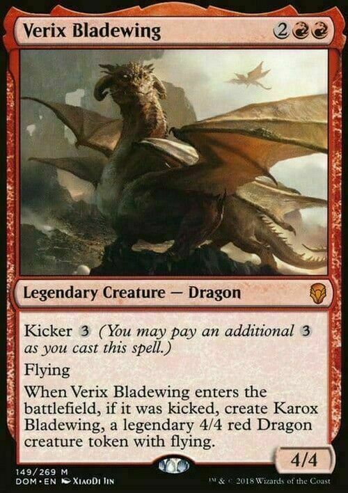 Verix Bladewing ~ Dominaria [ EX ] [ Magic MTG ]