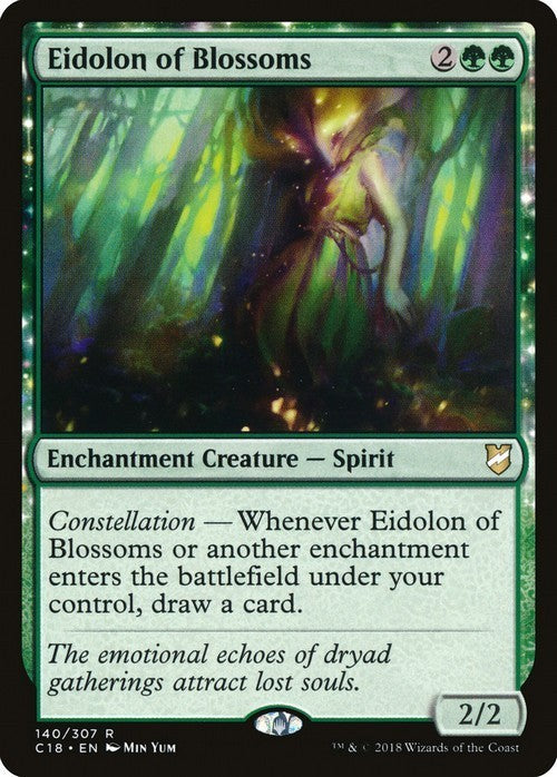 Eidolon of Blossoms ~ Commander 2018 [ NM ] [ Magic MTG ]