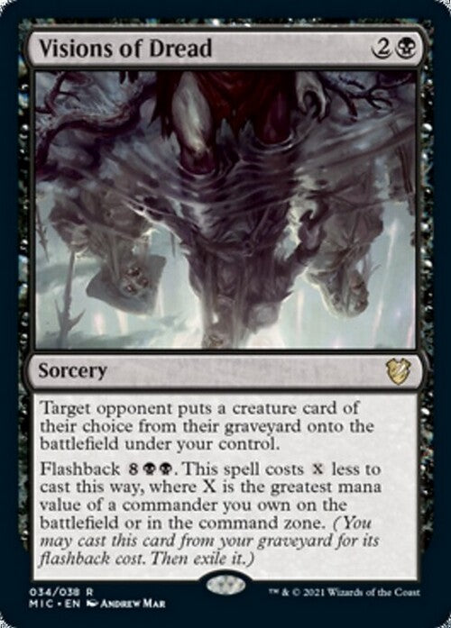 Visions of Dread ~ Commander: Midnight Hunt [ NM ] [ MTG ]