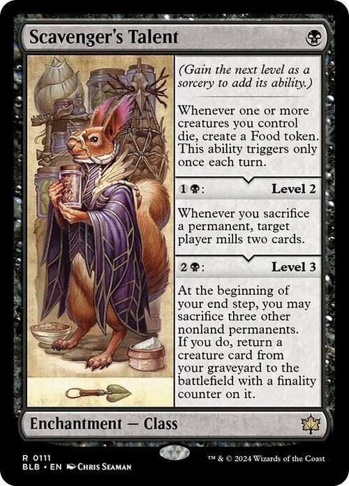 Scavenger's Talent ~ Bloomburrow [ NM ] [ Magic MTG ]