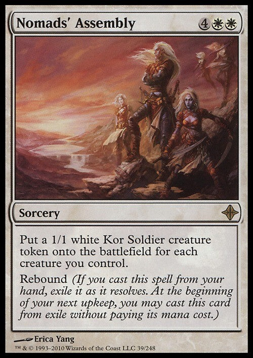 Nomads' Assembly ~ Rise of the Eldrazi [ EX ] [ Magic MTG ]