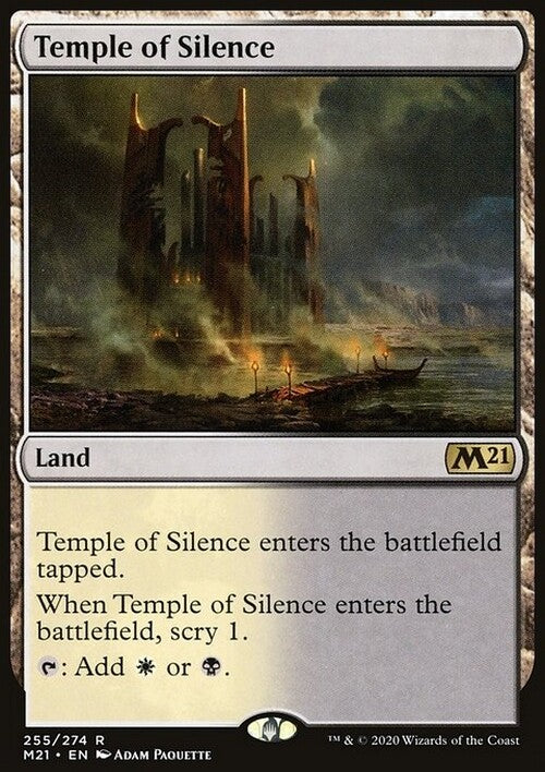 Temple of Silence ~ Core 2021 [ NM ] [ Magic MTG ]