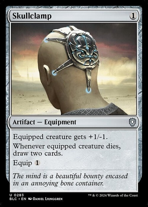 Skullclamp ~ Commander: Bloomburrow [ NM ] [ Magic MTG ]
