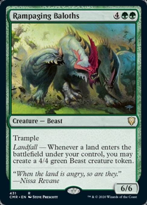 Rampaging Baloths ~ Commander Legends 1 [ NM ] [ Magic MTG ]