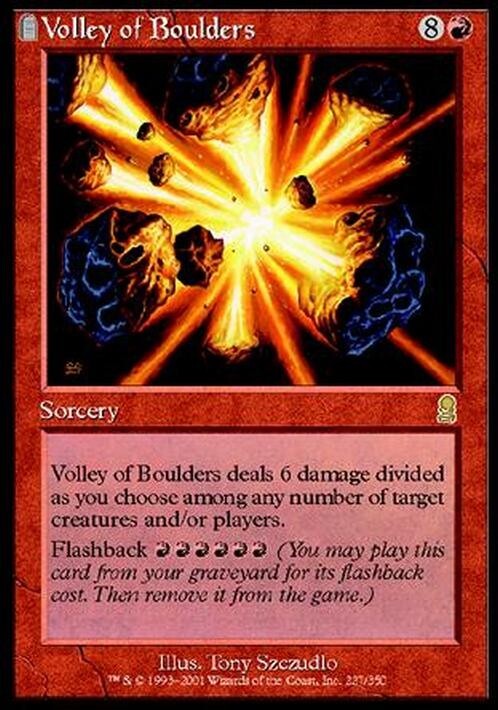 Volley of Boulders ~ Odyssey [ EX ] [ Magic MTG ]
