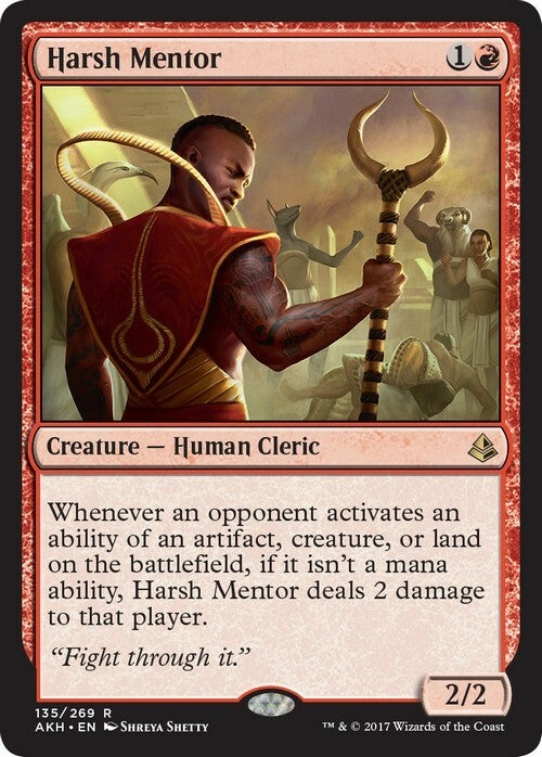 Harsh Mentor ~ Amonkhet [ EX ] [ Magic MTG ]