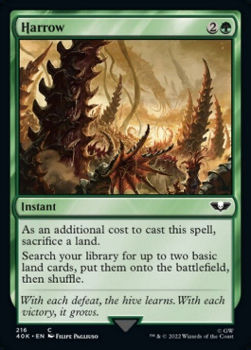 Harrow ~ Commander: Warhammer 40,000 [ NM ] [ Magic MTG ]