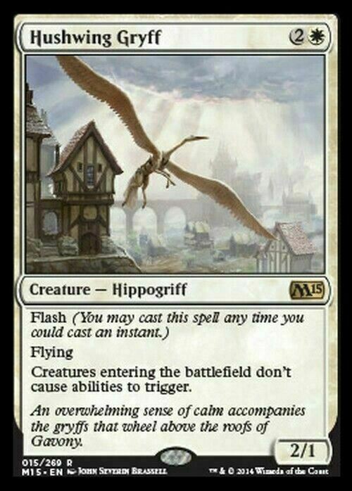 Hushwing Gryff ~ Magic 2015 [ EX ] [ Magic MTG ]
