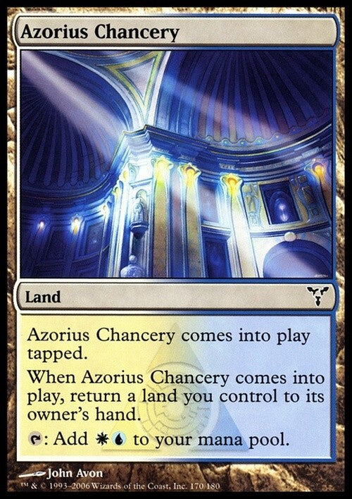 Azorius Chancery ~ Dissension [ EX ] [ Magic MTG ]