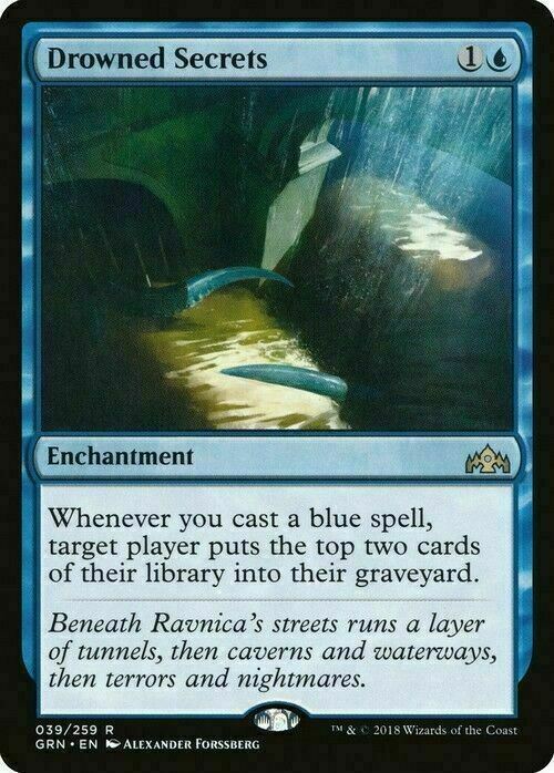 Drowned Secrets ~ Guilds of Ravnica [ EX ] [ Magic MTG ]