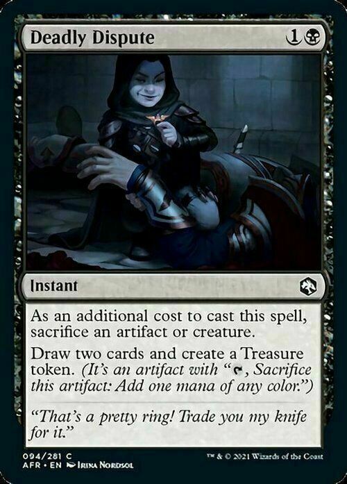 Deadly Dispute ~ Adventures in the Forgotten Realms [ NM ] [ MTG ]