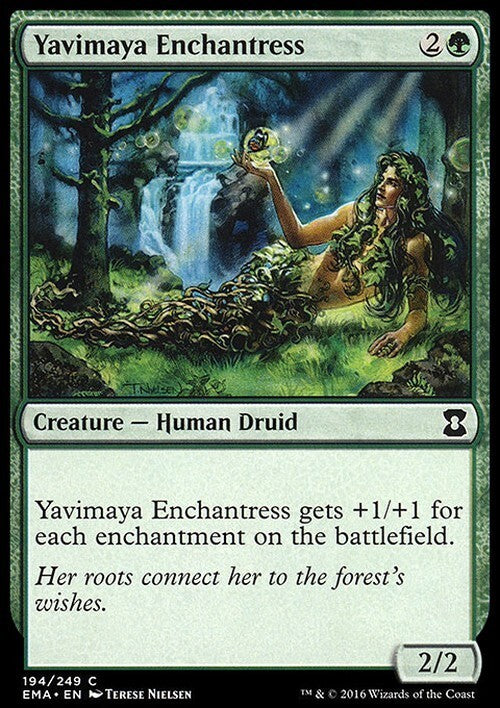 Yavimaya Enchantress ~ Eternal Masters [ EX ] [ Magic MTG ]