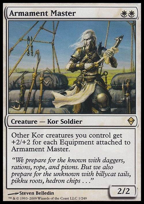 Armament Master ~ Zendikar [ EX ] [ Magic MTG ]