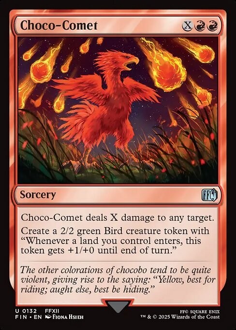 Choco-Comet ~ Final Fantasy [ NM ] [ Magic MTG ]
