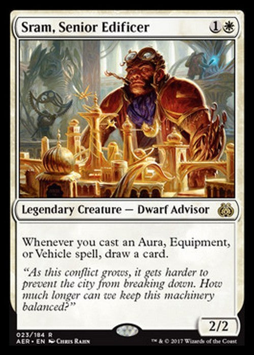 Sram, Senior Edificer ~ Aether Revolt [ EX ] [ Magic MTG ]