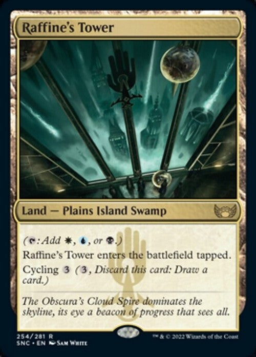 Raffine's Tower ~ Streets of New Capenna [ NM ] [ Magic MTG ]