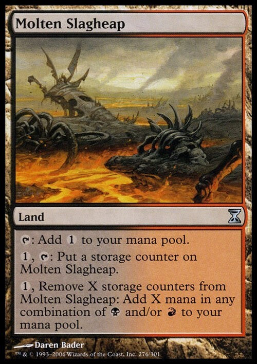 Molten Slagheap ~ Time Spiral [ EX ] [ Magic MTG ]