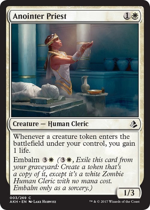 Anointer Priest ~ Amonkhet [ EX ] [ Magic MTG ] - London Magic Traders Ltd