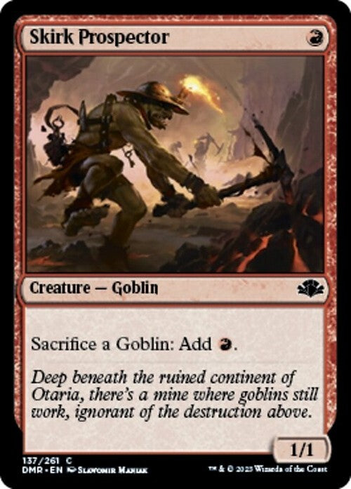 Skirk Prospector ~ Dominaria Remastered [ NM ] [ Magic MTG ]